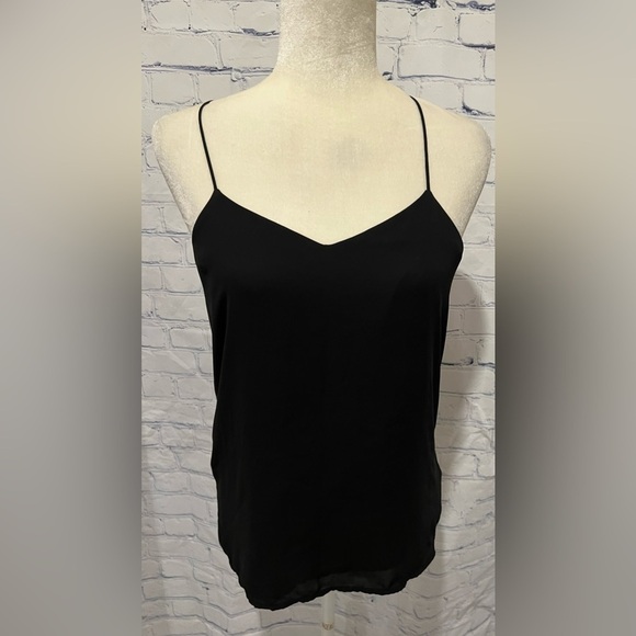 Express Barcelona Reversible Cami Black Gray V-Neck Racerback Tank Top small - Picture 6 of 9
